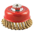 Cup Brush, Wire 0.020" dia., Brass