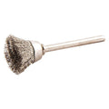 Cup Brush, Wire 0.005" dia., SS