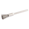 End Brush, Shank 1/8", Wire 0.005" dia.
