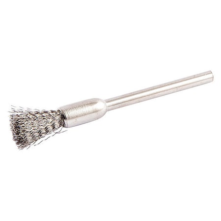 End Brush, Shank 1/8", Wire 0.005" dia.