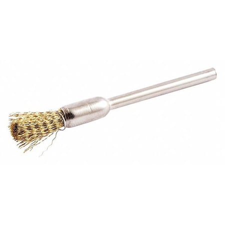 End Brush, Shank 1/8", Wire 0.005" dia.