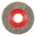Wire Wheel Brush, 0.0118" dia. Wire