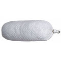 Sorbent Boom, 18 gal, 8 in x 18 in, Oil, White, 10 PK