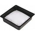 Absorbent Pillow In Pan, 18 gal, Oil, Black/White, 36 PK