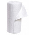 Sorbent Roll, 39 gal, 30 in x 150 ft, Oil, White, Polypropylene
