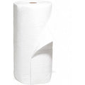 Sorbent Roll, 44 gal, 30 in x 150 ft, Oil, White, Polypropylene