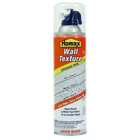 Wall Textured Spray Patch, White, Orange Peel, Water, 20 oz