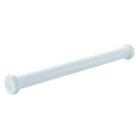 Double End Extension Tube, White Drain
