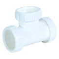 Tee, White Drain, Slip Connection