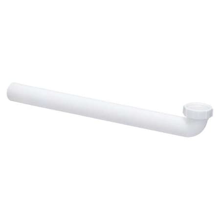 Waste Arm, White Drain, Slip Connection