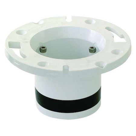Flange, Plastic, White
