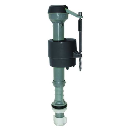 Fill Valve, Plastic, Gray