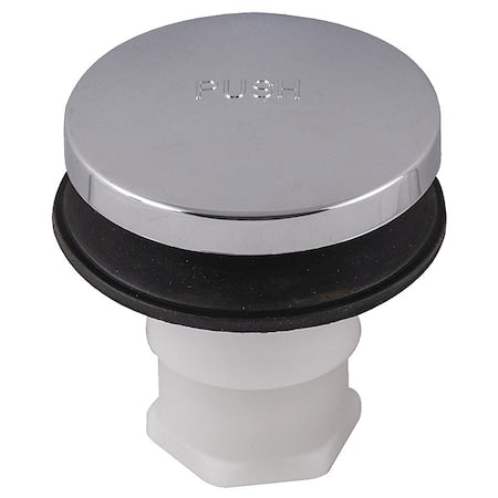 Tip-Toe Drain Stopper, Silver