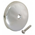 Chrome, Bath Drain, Overflow Face Plate