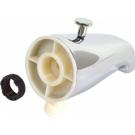 Diverter Spout, 5-1/4" L, Chrome Finish