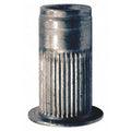 Rivet Nut, #10-32 Thread Size, 0.415 in Flange Dia., 0.475 in L, Aluminum, 25 PK