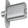 Sliding Door Push Lock, Satin Chrome