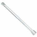 Shower Rod, Polished Chrome Finish, 72"L