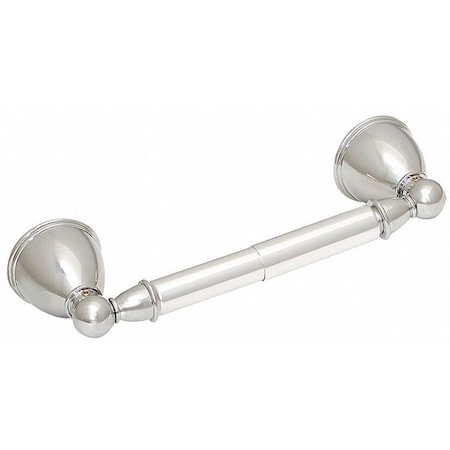 Toilet Paper Holder, Silver, 3" D, 5-3/4" W
