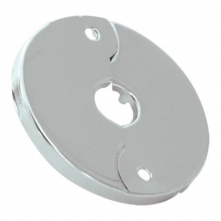 3/4 Dia, ABS, Silver, Floor and Ceiling Plate