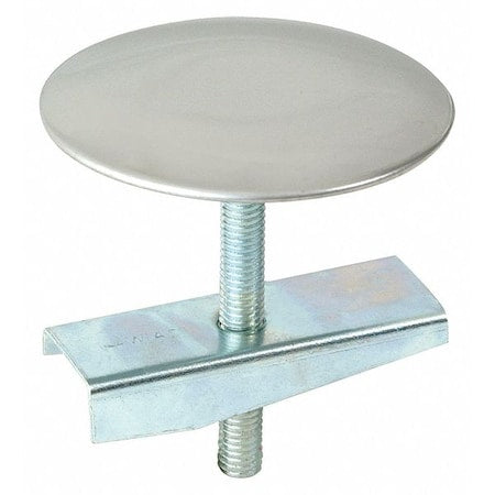 Faucet Hole Cover, Steel, Overall 1-3/4" L
