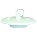 Stopper, White, Rubber, 3" L