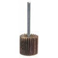 Mounted Flap Wheel, Straight, Coated