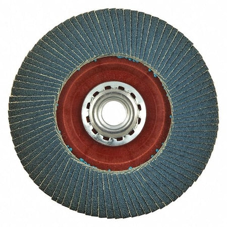 Flap Disc, Type 27, 4-1/2" dia., 120 Grit