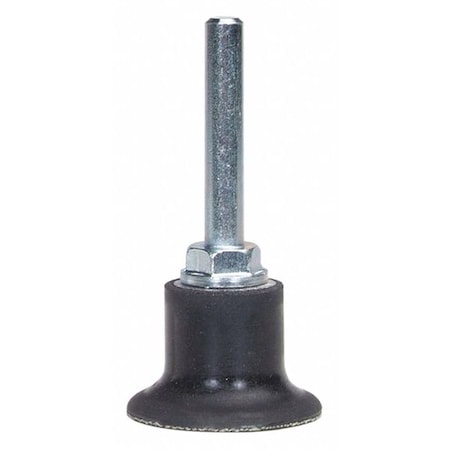 Disc Backup Pad, 2" dia., 30, 000 Max. RPM, Density: Hard