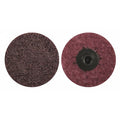 Quick Change Disc, 2" dia., 80 Grit, Maroon