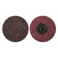 Quick Change Disc, 3" dia., 80 Grit, Maroon