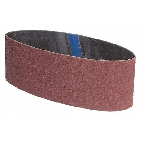 Sanding Belt, 3 in W, 24 in L, Coated, Aluminum Oxide, P60 Grit, Coarse, YP0998W, Brown