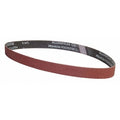 Sanding Belt, 1 in W, 42 in L, Coated, Aluminum Oxide, P60 Grit, Coarse, YP0998W, Brown