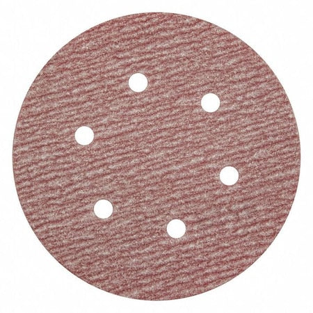 PSA Sanding Disc, Coated, 6" dia., 320 Grit