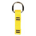 D-Ring Connector, Yellow, Nylon, PK10