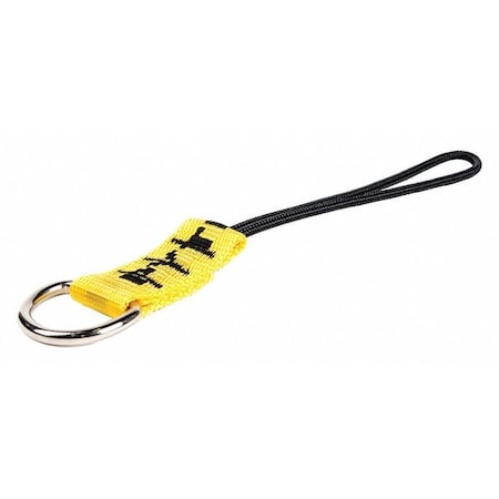 D-Ring Connector, Yellow, Nylon, PK10