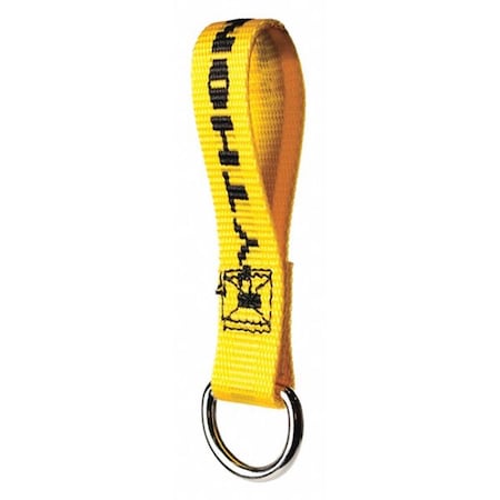 Belt Loop D-Ring, 1" W, 4" L