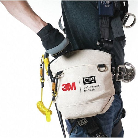 Tool Pouch, Pouch, White, Canvas