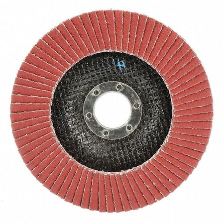 Flap Disc, Type 29, 4-1/2" dia., 80 Grit