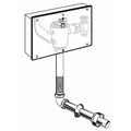 Toilet Automatic Flush Valve, 1.28 gpf gpf, Rough Brass, 1 in, 1 1/2 in Spud Coupling