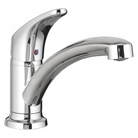 Low Arc Kitchen Faucet, Manual, Single Hole Only Mount, 1 Hole