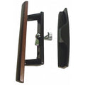 Handle Set, Wood/Zinc, 8-1/2" L x 4-1/2" H