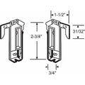 Door Floor Guide, Nylon/Steel, 2-3/4"L