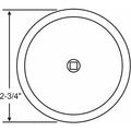 Back Plate, 2-3/4" W, Satin Nickel