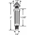 Plunger Pin, 1/2 in W, 2 in L, White
