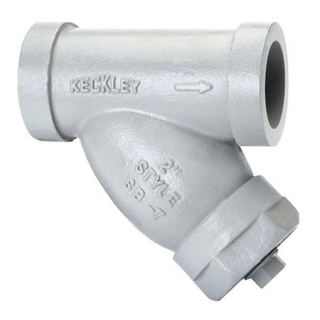 Y Strainer, 2"" Pipe, Socket Weld, Carbon Steel