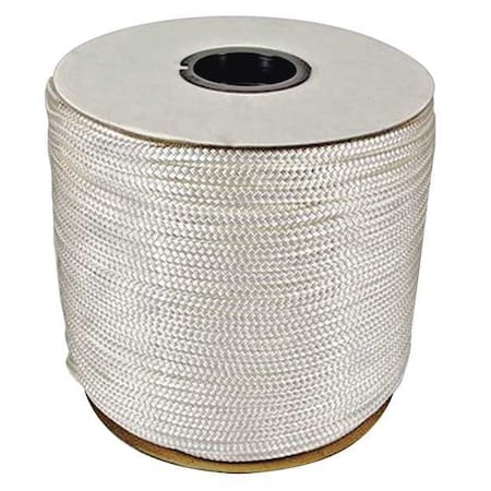 Rope, 600ft, Wht, 450lb., Nylon