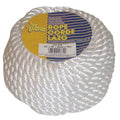 Rope, 50ft, Wht, 4000lb., Nylon