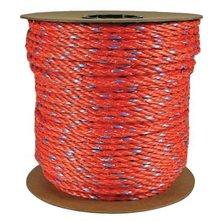 Rope, 600ft, Orng, 215lb., Polyprpylne