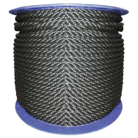 Rope, 600ft, Blk, 215lb., Polyprpylne